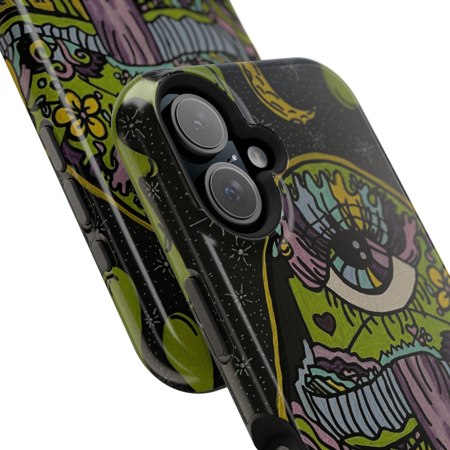 Artistic Impact-Resistant Phone Cases | Unique Design, Cartoon Aesthetic, Gift for Teens, Trendy Accessories, Casual Style