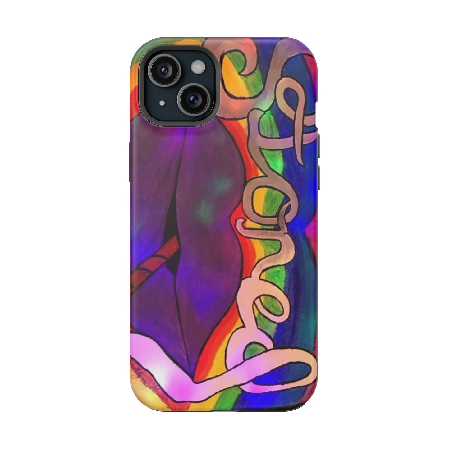 Vibrant Impact-Resistant Phone Cases, Colorful Phone Covers, Artistic Phone Protection, Unique Cases for Travel, Gift for Creative Souls