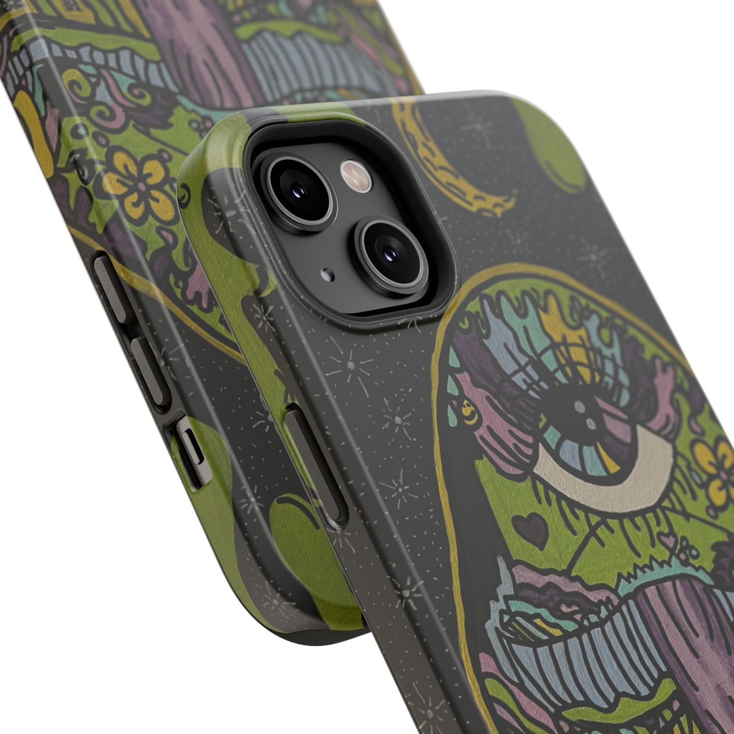 Artistic Impact-Resistant Phone Cases | Unique Design, Cartoon Aesthetic, Gift for Teens, Trendy Accessories, Casual Style