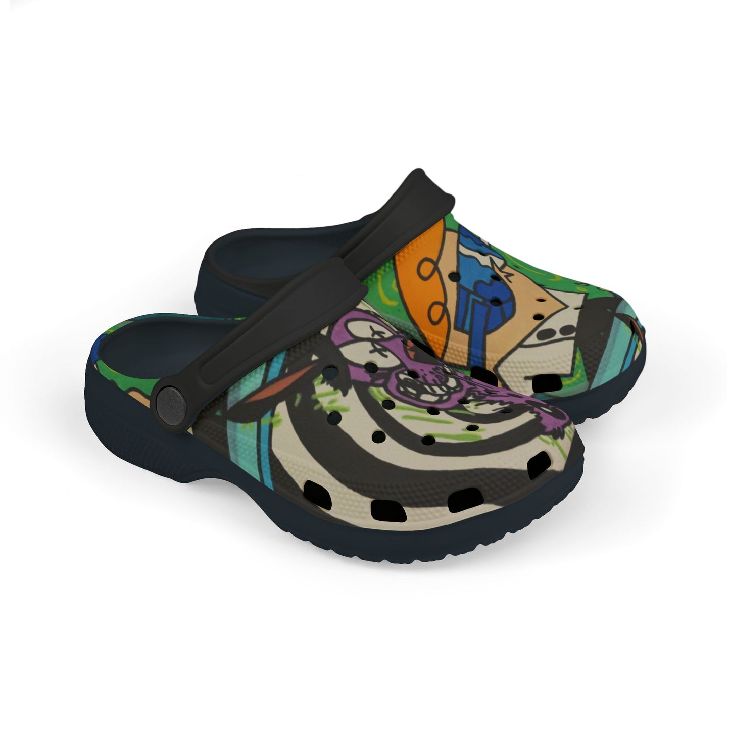 Colorful Kid's EVA Foam Clogs - Fun and Easy Slip-On Shoes, Playful Footwear for Kids, Great for Summer, Outdoor Adventures, Play Dates