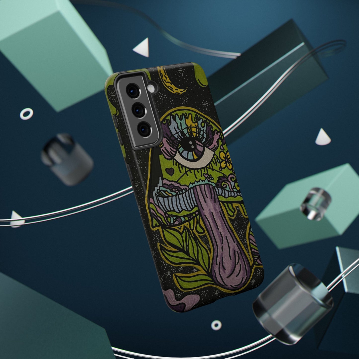 Artistic Impact-Resistant Phone Cases | Unique Design, Cartoon Aesthetic, Gift for Teens, Trendy Accessories, Casual Style