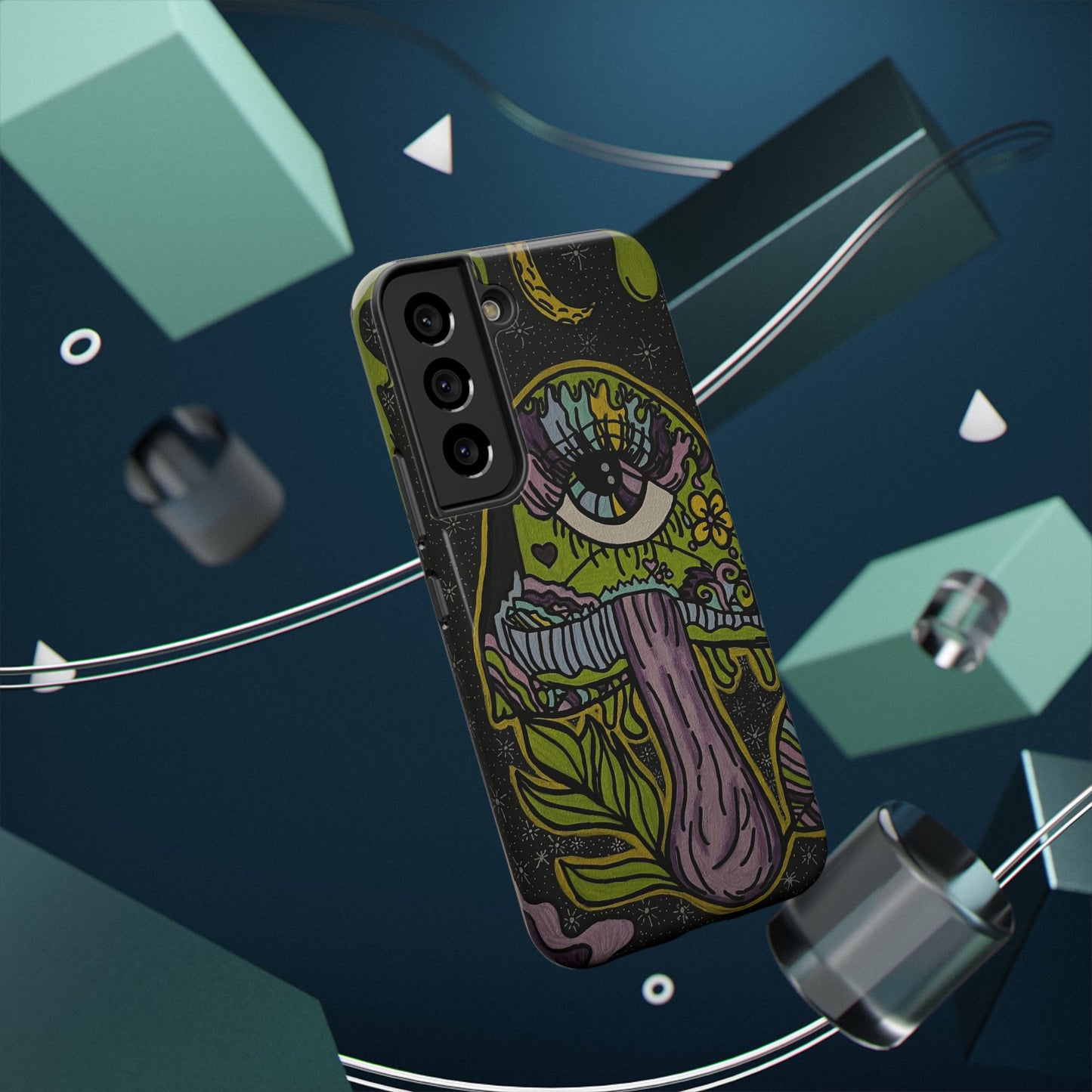Artistic Impact-Resistant Phone Cases | Unique Design, Cartoon Aesthetic, Gift for Teens, Trendy Accessories, Casual Style