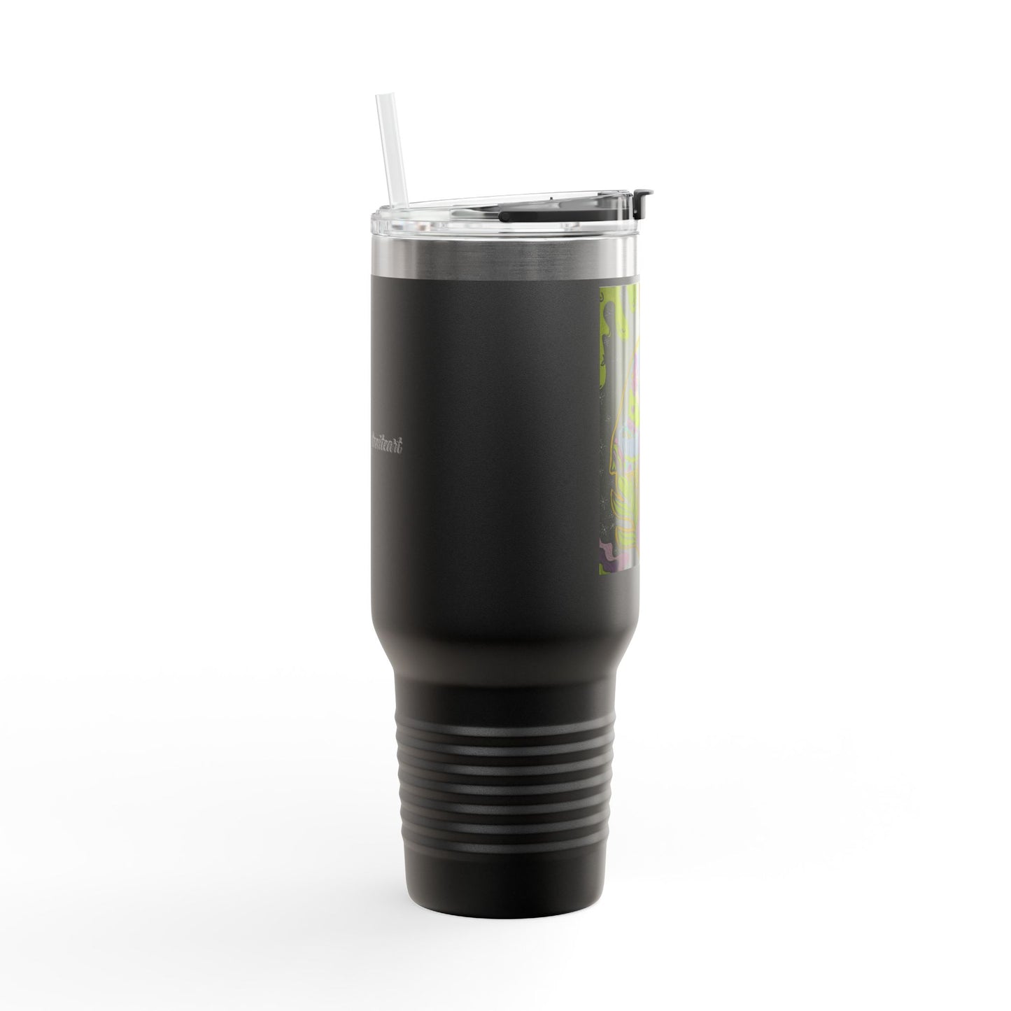 Spooky Monster Insulated Travel Mug | 40oz Funny Coffee Cup for Halloween, Unique Gifts for Friends, Reusable Drinkware, Party Favor
