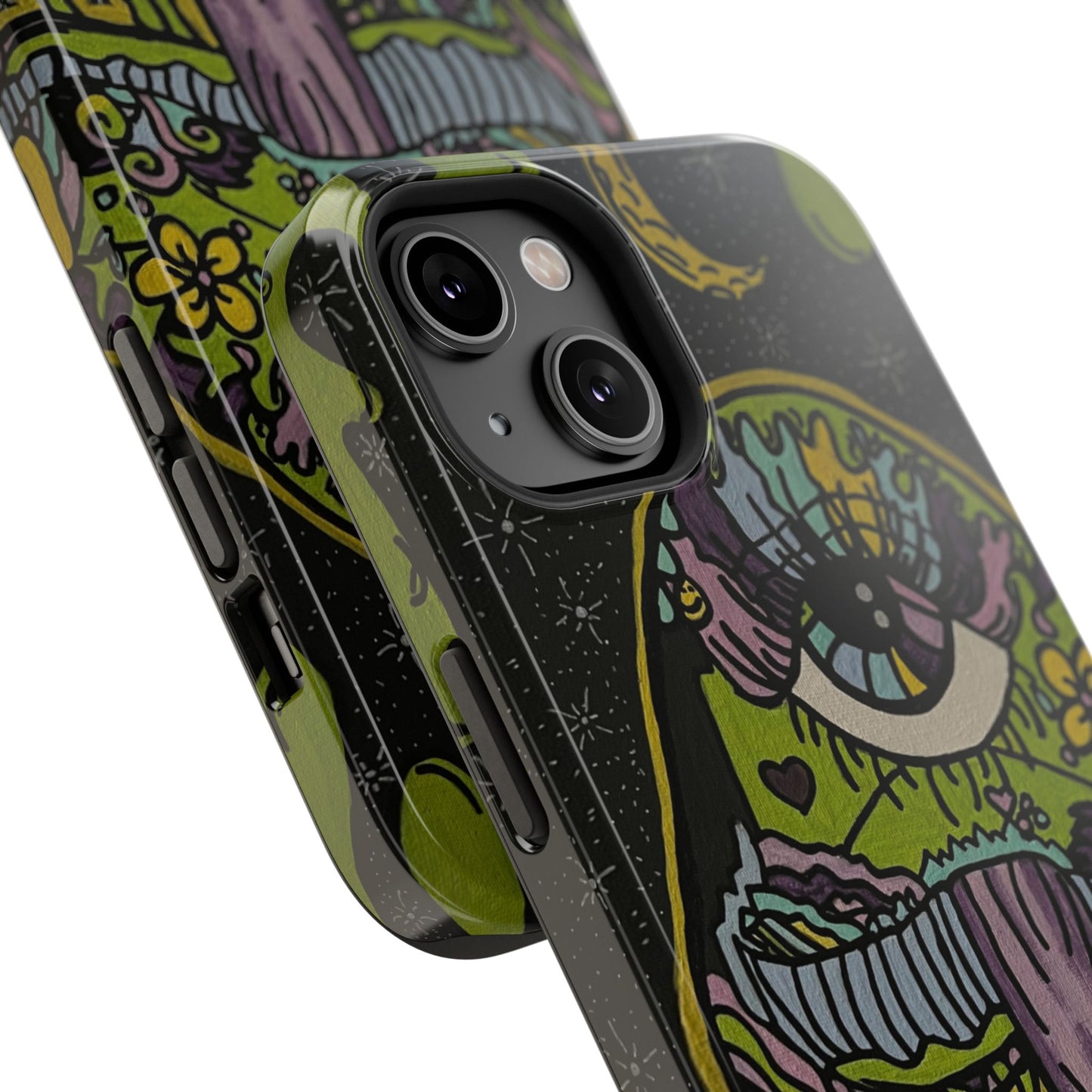 Artistic Impact-Resistant Phone Cases | Unique Design, Cartoon Aesthetic, Gift for Teens, Trendy Accessories, Casual Style