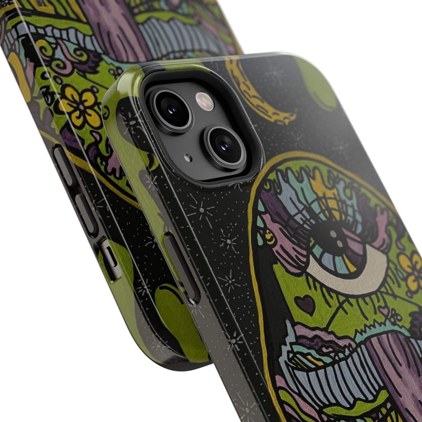 Artistic Impact-Resistant Phone Cases | Unique Design, Cartoon Aesthetic, Gift for Teens, Trendy Accessories, Casual Style