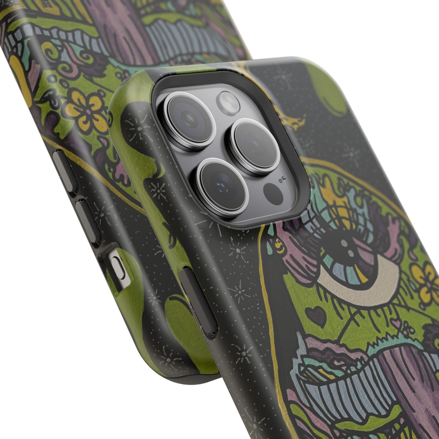 Artistic Impact-Resistant Phone Cases | Unique Design, Cartoon Aesthetic, Gift for Teens, Trendy Accessories, Casual Style