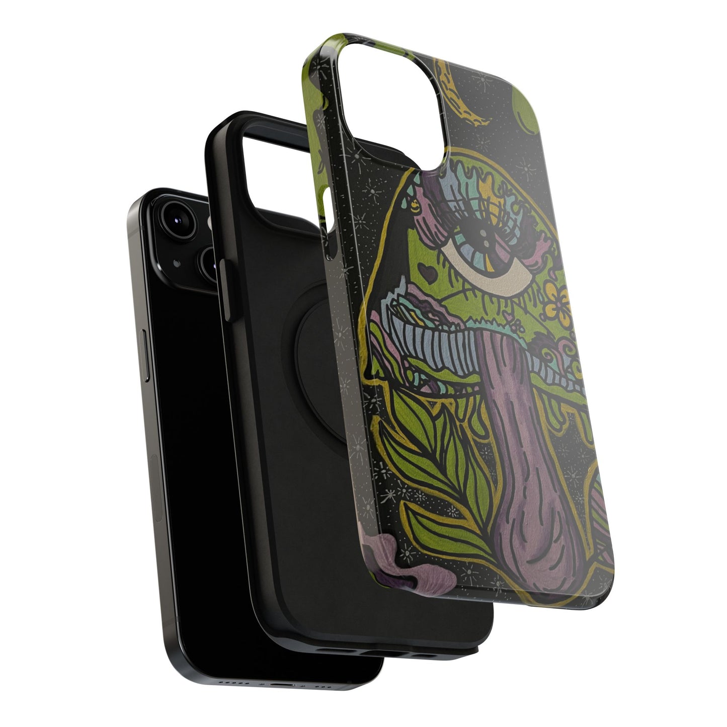 Artistic Impact-Resistant Phone Cases | Unique Design, Cartoon Aesthetic, Gift for Teens, Trendy Accessories, Casual Style