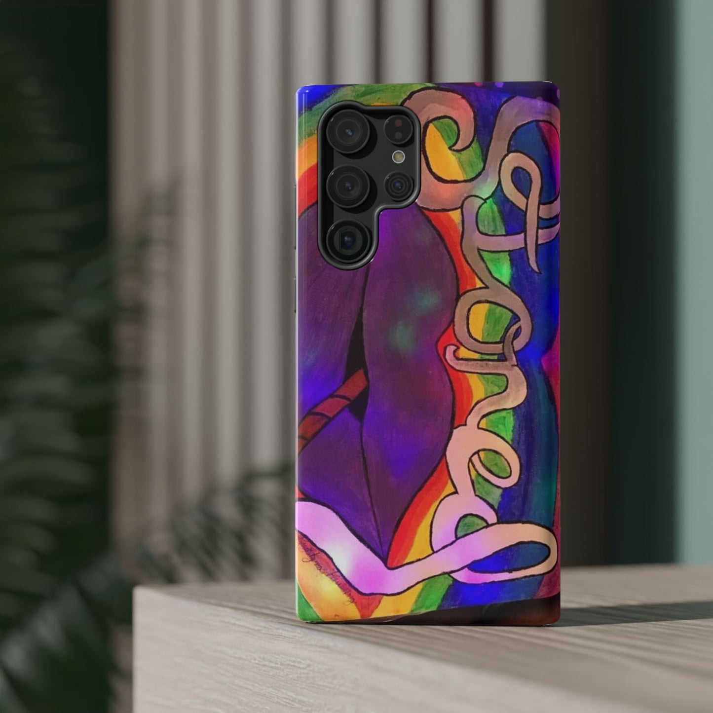 Vibrant Impact-Resistant Phone Cases, Colorful Phone Covers, Artistic Phone Protection, Unique Cases for Travel, Gift for Creative Souls