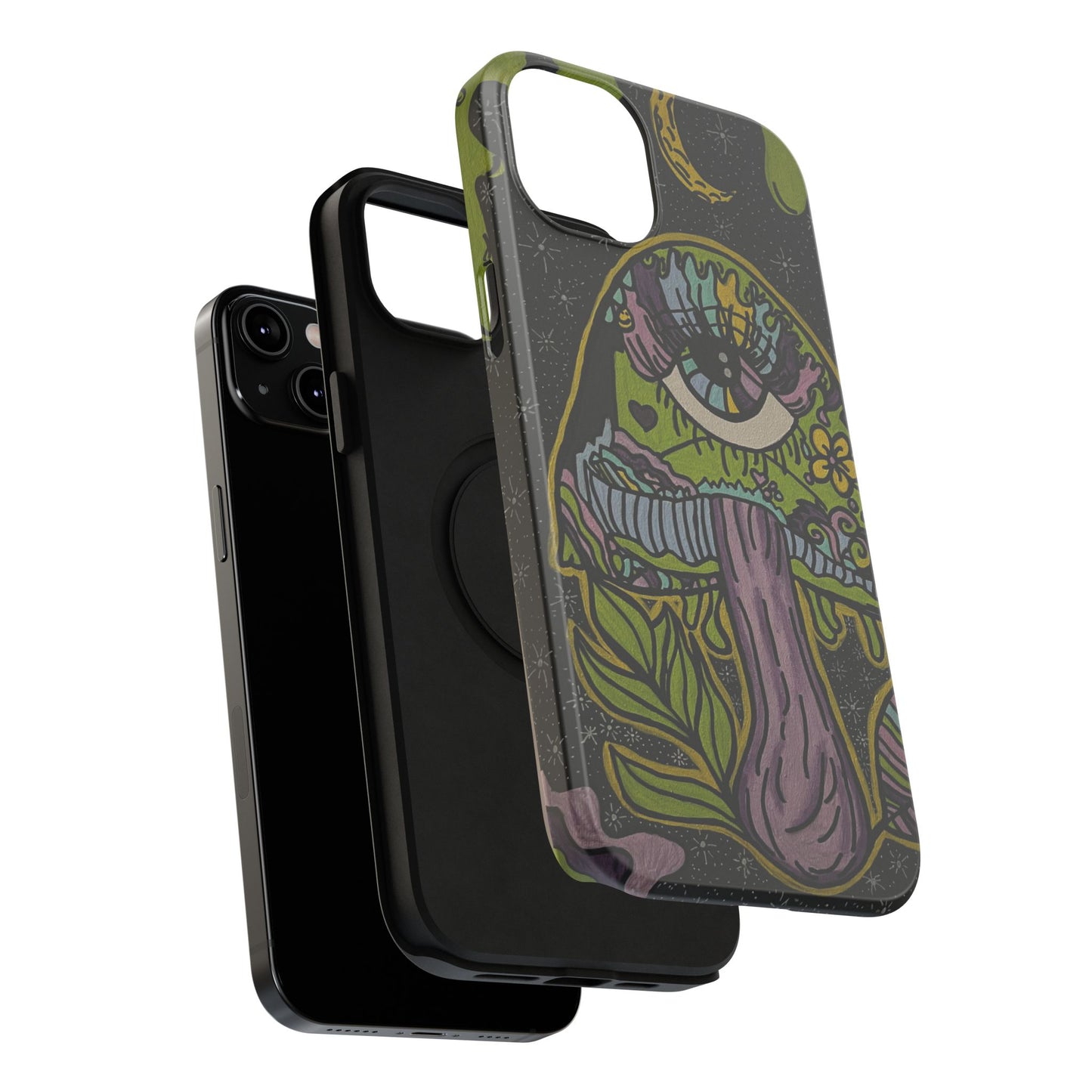 Artistic Impact-Resistant Phone Cases | Unique Design, Cartoon Aesthetic, Gift for Teens, Trendy Accessories, Casual Style