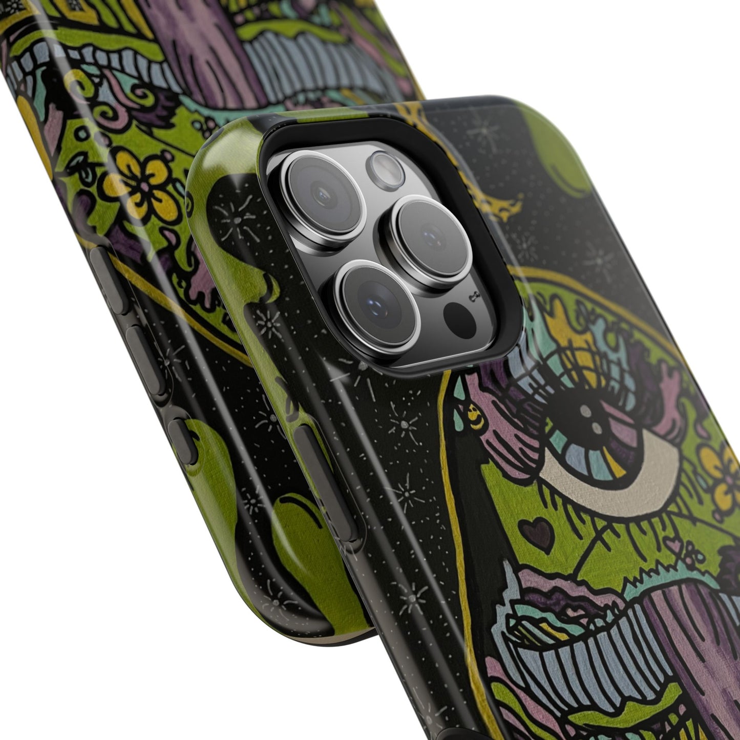 Artistic Impact-Resistant Phone Cases | Unique Design, Cartoon Aesthetic, Gift for Teens, Trendy Accessories, Casual Style