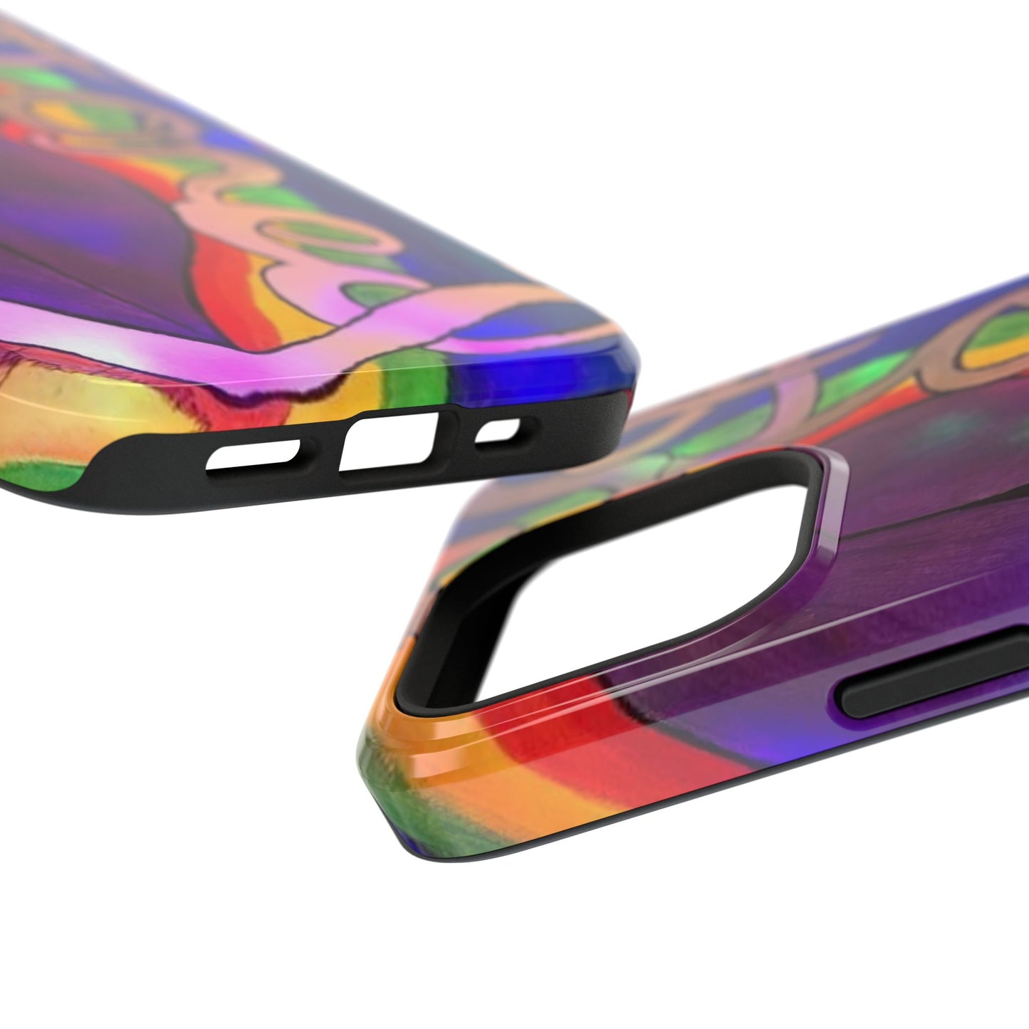 Vibrant Impact-Resistant Phone Cases, Colorful Phone Covers, Artistic Phone Protection, Unique Cases for Travel, Gift for Creative Souls