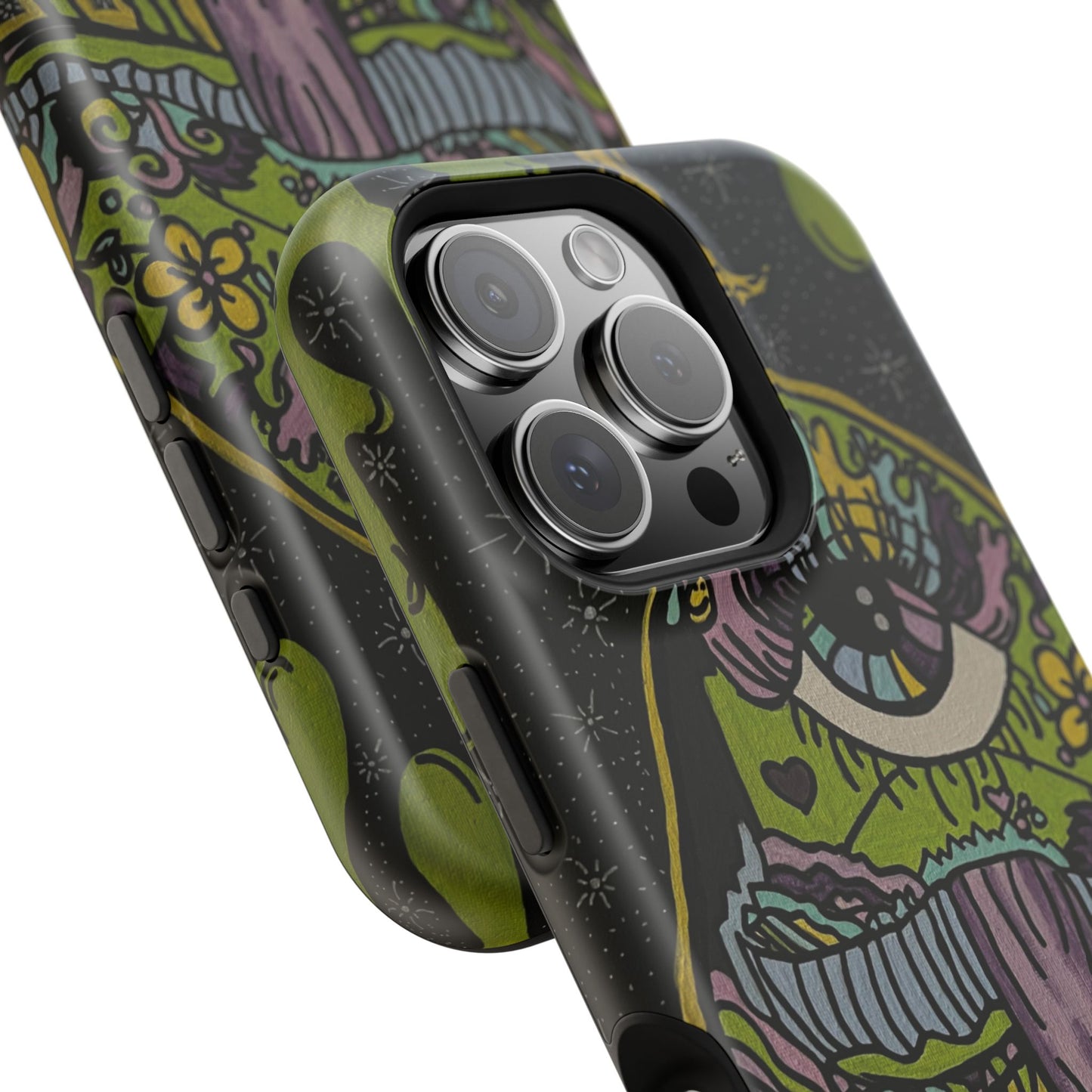 Artistic Impact-Resistant Phone Cases | Unique Design, Cartoon Aesthetic, Gift for Teens, Trendy Accessories, Casual Style