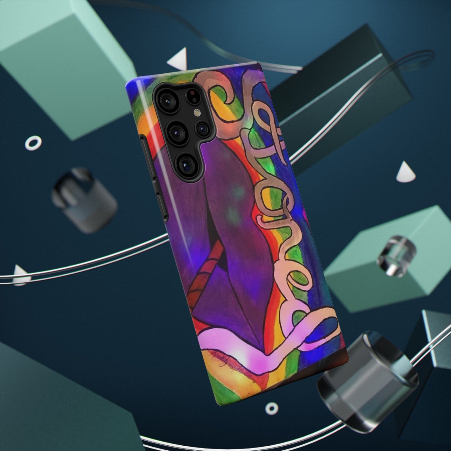 Vibrant Impact-Resistant Phone Cases, Colorful Phone Covers, Artistic Phone Protection, Unique Cases for Travel, Gift for Creative Souls