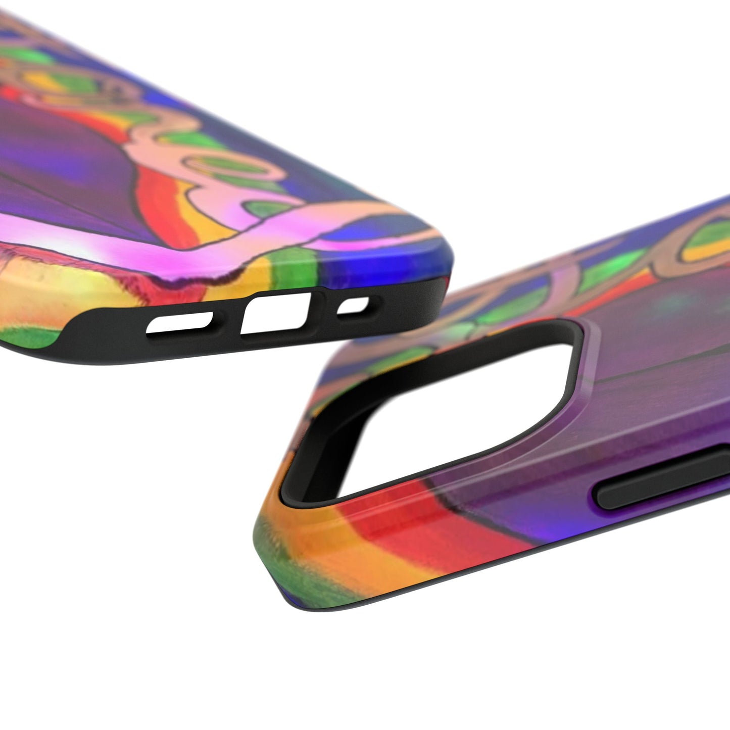 Vibrant Impact-Resistant Phone Cases, Colorful Phone Covers, Artistic Phone Protection, Unique Cases for Travel, Gift for Creative Souls
