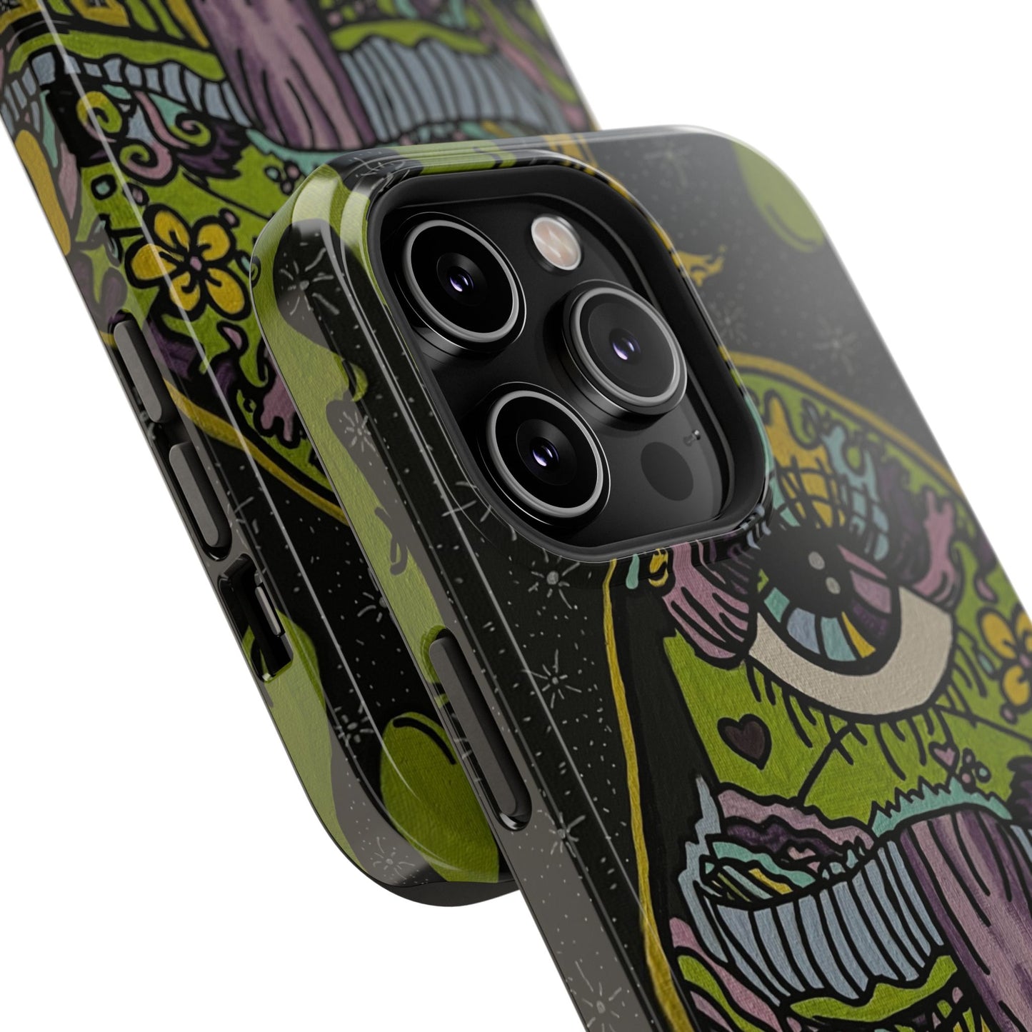 Artistic Impact-Resistant Phone Cases | Unique Design, Cartoon Aesthetic, Gift for Teens, Trendy Accessories, Casual Style