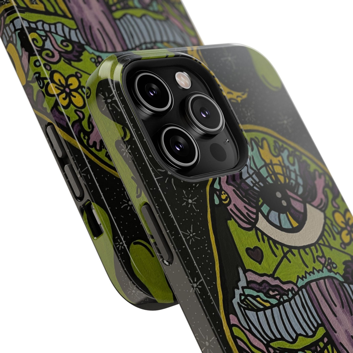Artistic Impact-Resistant Phone Cases | Unique Design, Cartoon Aesthetic, Gift for Teens, Trendy Accessories, Casual Style