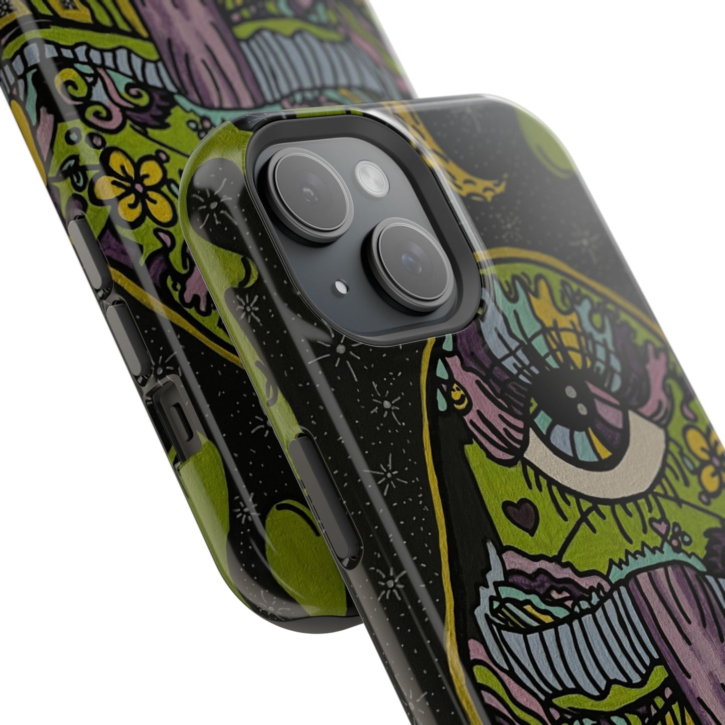 Artistic Impact-Resistant Phone Cases | Unique Design, Cartoon Aesthetic, Gift for Teens, Trendy Accessories, Casual Style