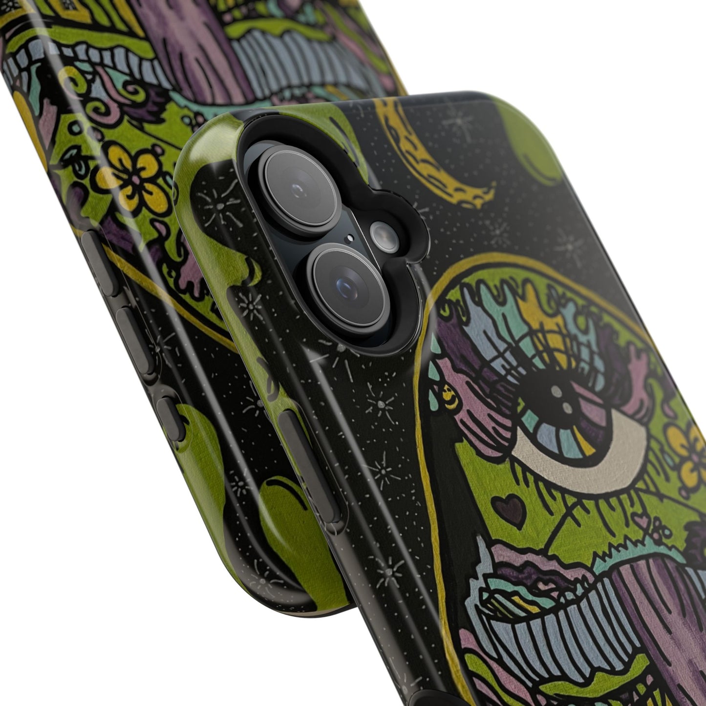 Artistic Impact-Resistant Phone Cases | Unique Design, Cartoon Aesthetic, Gift for Teens, Trendy Accessories, Casual Style