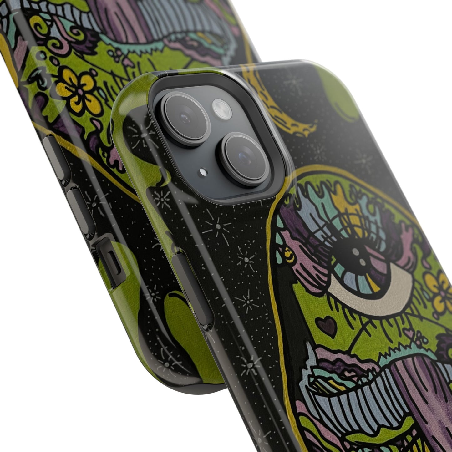 Artistic Impact-Resistant Phone Cases | Unique Design, Cartoon Aesthetic, Gift for Teens, Trendy Accessories, Casual Style