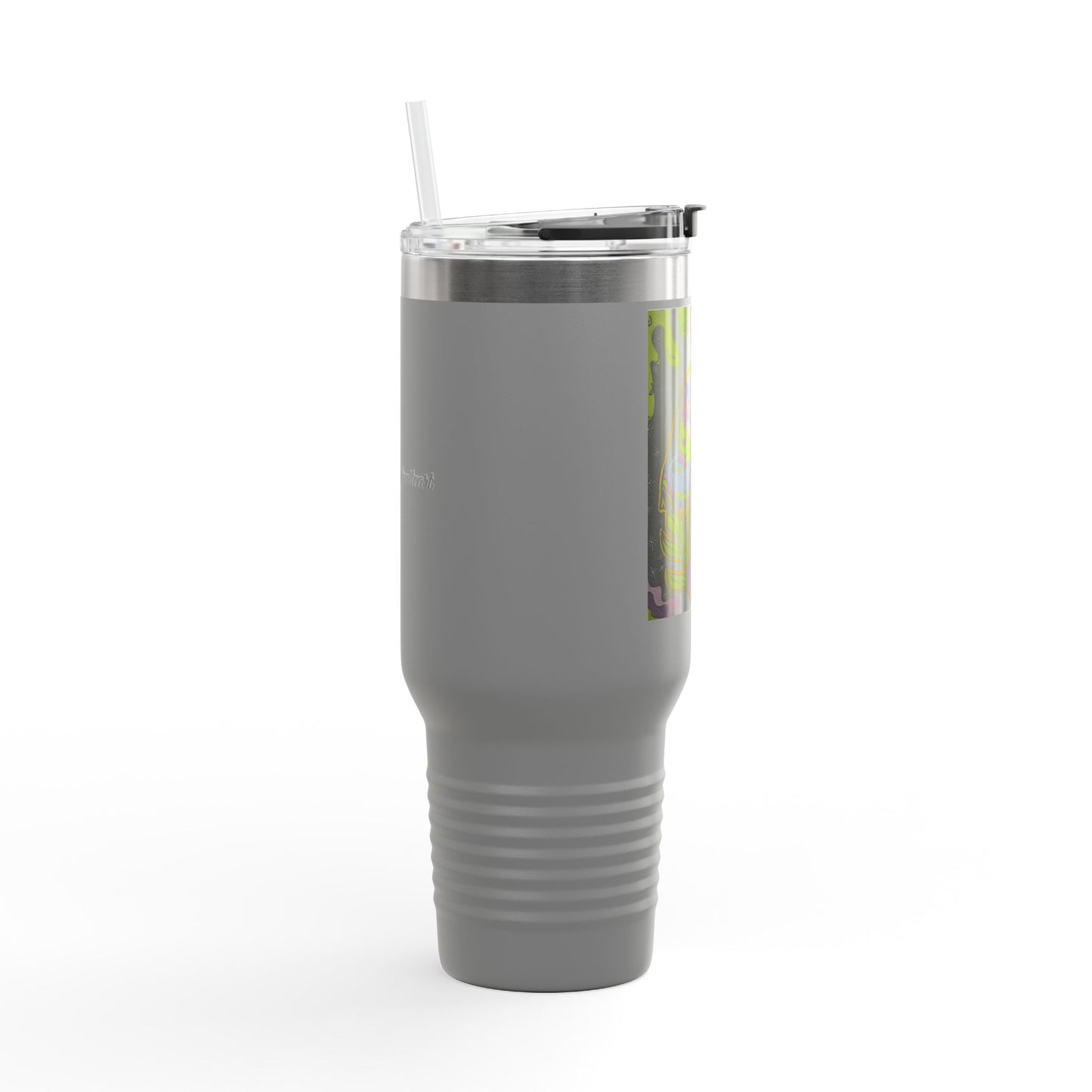Spooky Monster Insulated Travel Mug | 40oz Funny Coffee Cup for Halloween, Unique Gifts for Friends, Reusable Drinkware, Party Favor