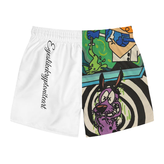 Colorful Cartoon Swim Trunks, Fun Beach Shorts for Summer, Unique Swimwear for Pool Days, Perfect Gift for Summer Vacations, [...]