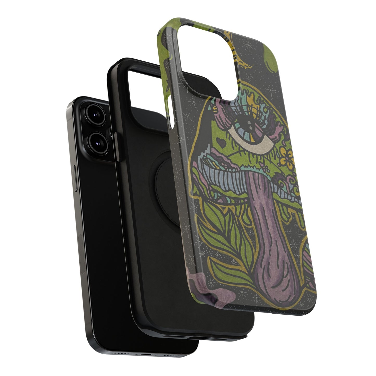 Artistic Impact-Resistant Phone Cases | Unique Design, Cartoon Aesthetic, Gift for Teens, Trendy Accessories, Casual Style