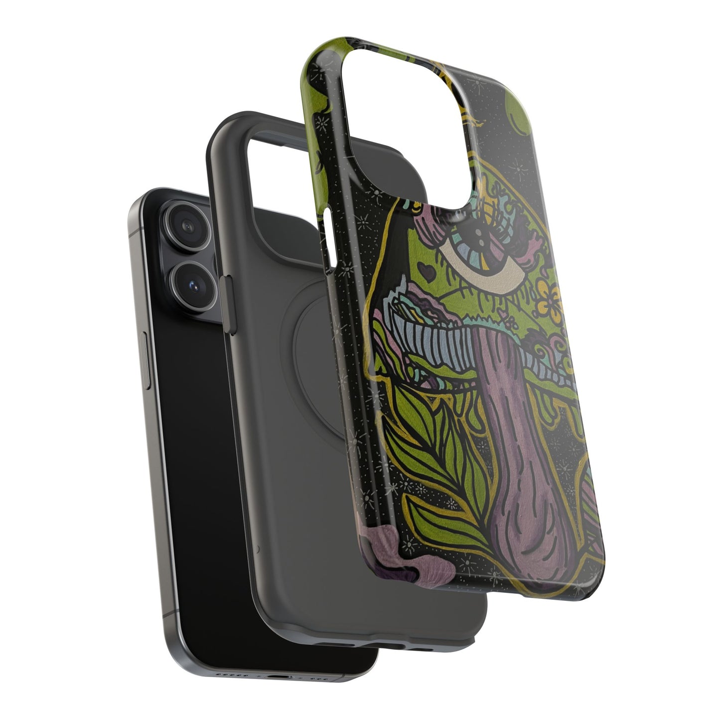 Artistic Impact-Resistant Phone Cases | Unique Design, Cartoon Aesthetic, Gift for Teens, Trendy Accessories, Casual Style