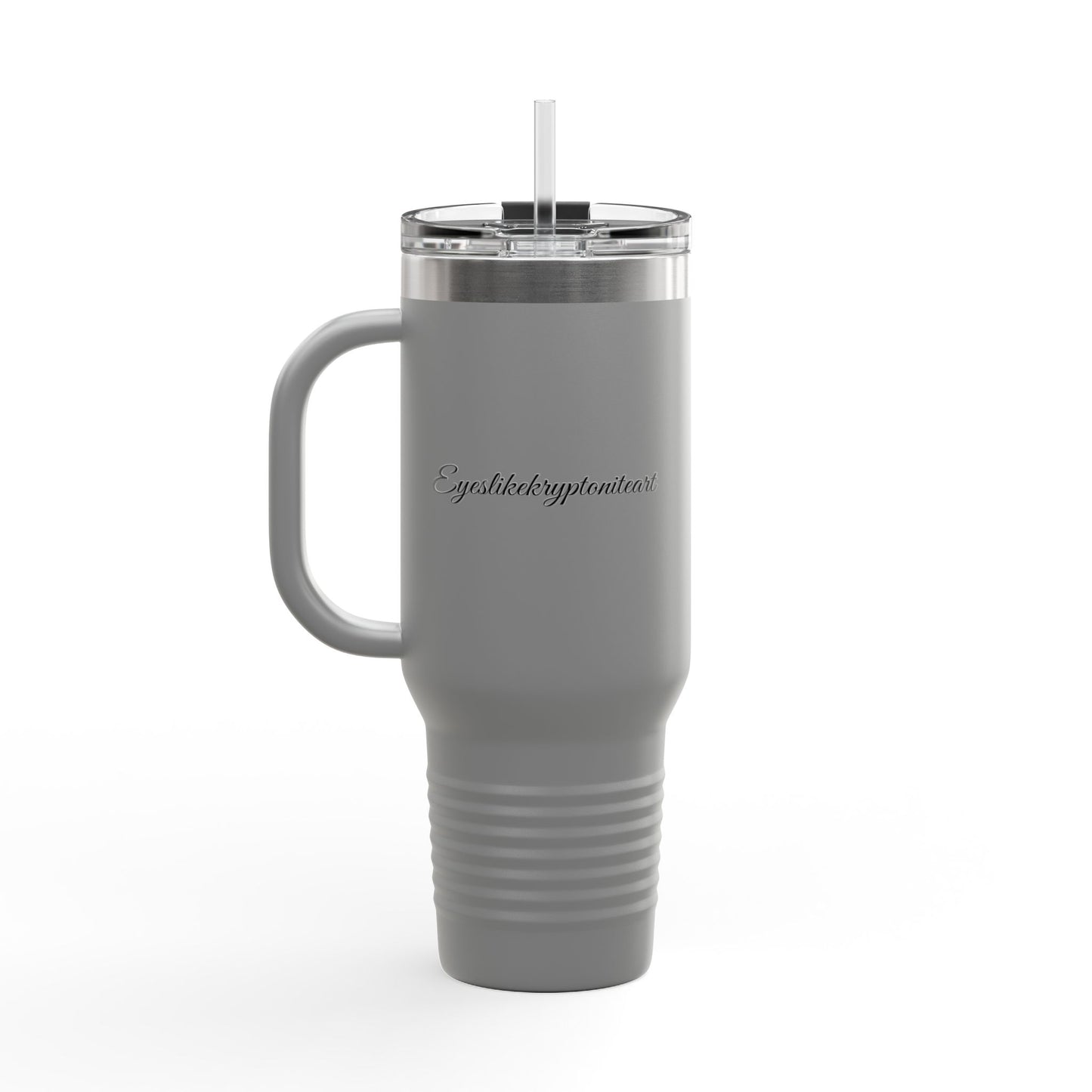 Vibrant Insulated Travel Mug, 40oz – Colorful Art Design for Coffee Lovers, Great for Road Trips, Gifts, Outdoor Adventures